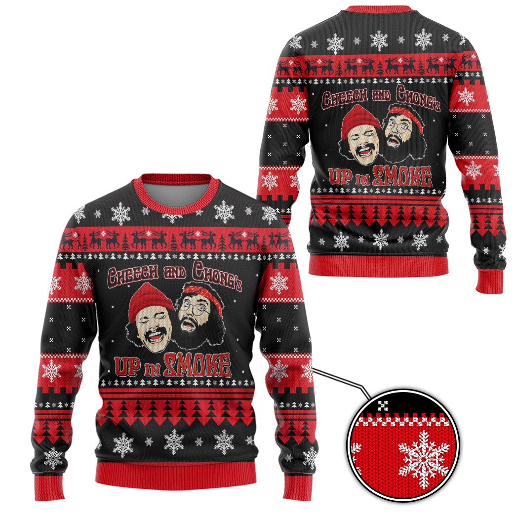 HOT Cheech and Chong's Up in Smoke sweater 2 HOT Cheech and Chong's Up in Smoke sweater word3