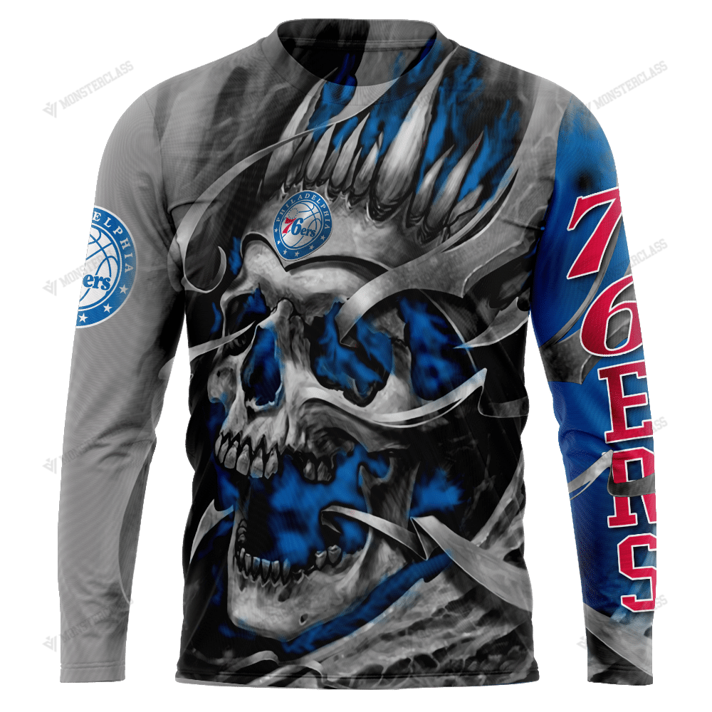 Personalized Philadelphia 76ers custom skull jersey hoodie, shirt 7 Personalized Philadelphia 76ers custom skull jersey hoodie, shirt word3