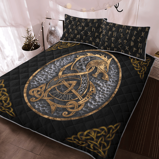 Fenrir Viking Quilt Bedding Set4