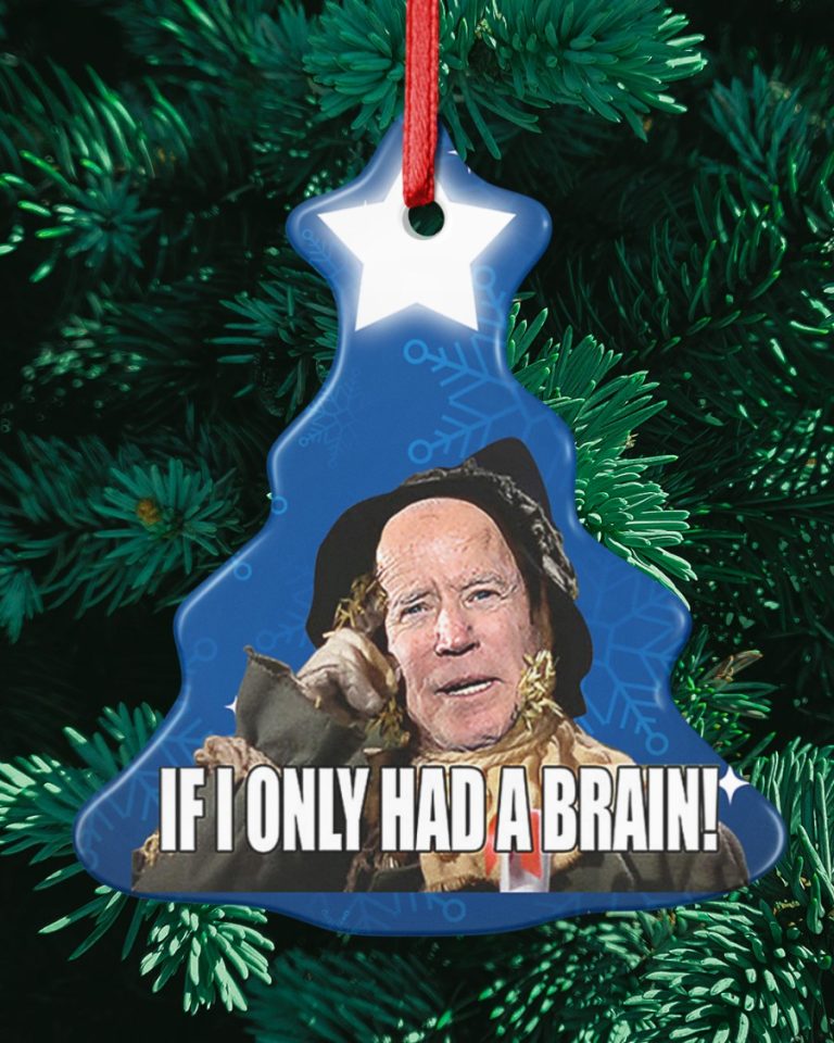 If I Only Had a Brain The Wizard of Oz hanging ornament word2