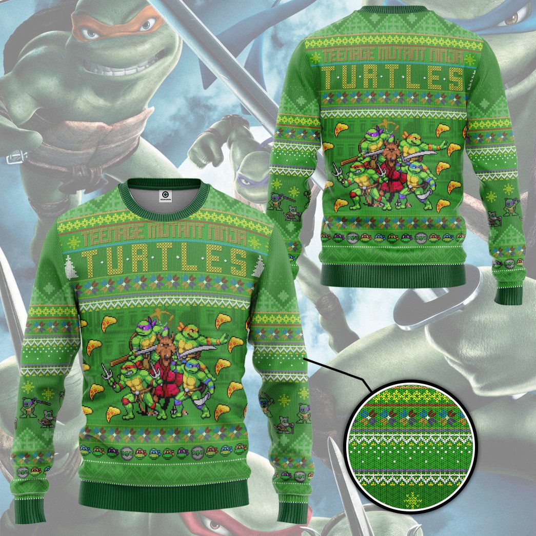 BEST Teenage Mutant Ninja Turtles sweater 3 BEST Teenage Mutant Ninja Turtles sweater word3