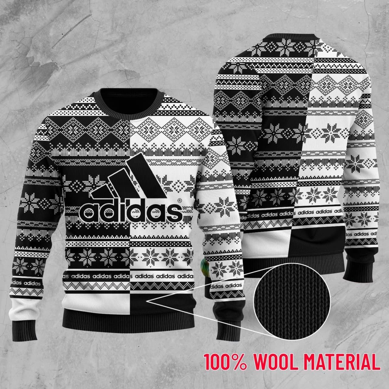 Adidas Ugly Christmas Sweater 9