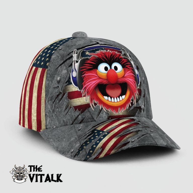 Animal the Muppet American flag cap 1