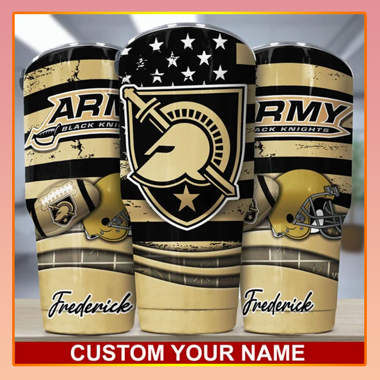 Army Black Knights Custom Name Tumbler 4 Army Black Knights Custom Name Tumbler2