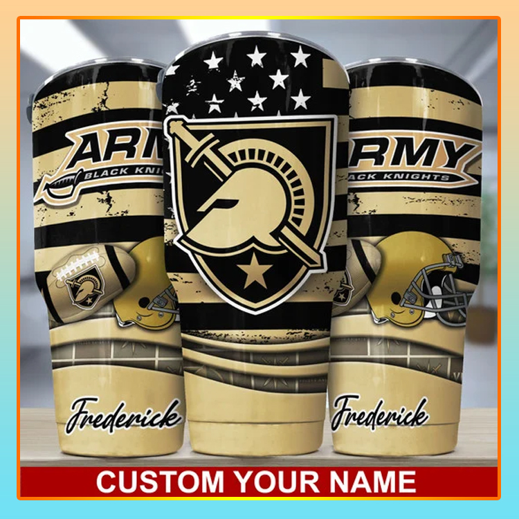 Army Black Knights Custom Name Tumbler 3 Army Black Knights Custom Name Tumbler3