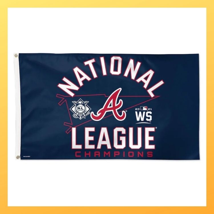 Atlanta Braves National League Champions Flag 4 Atlanta Braves National League Champions Flag1