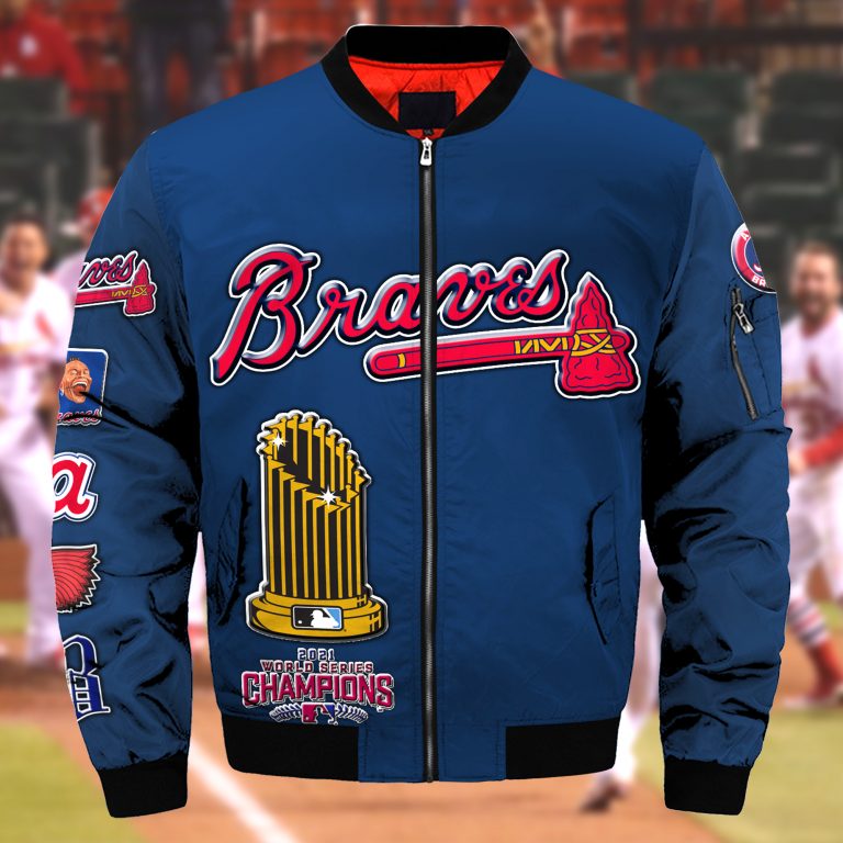Atlanta Braves Word Series Champions 2021 Bomber Jacket