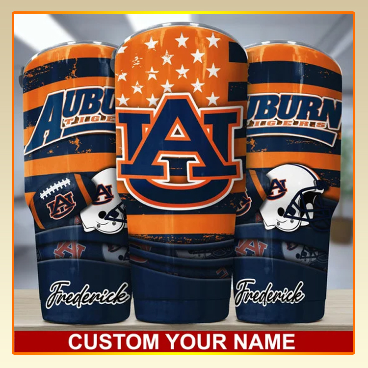 Auburn Tigers Custom Name Tumbler3