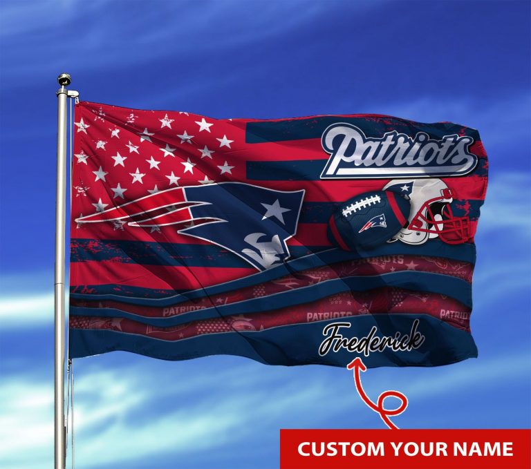 BEST New England Patriots Custom Personalized NFL Flag (1) BEST New England Patriots custom Personalized NFL flag 1