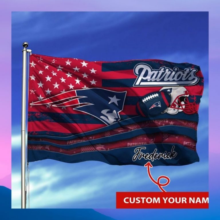 BEST New England Patriots Custom Personalized NFL Flag (1) BEST New England Patriots custom Personalized NFL flag 1