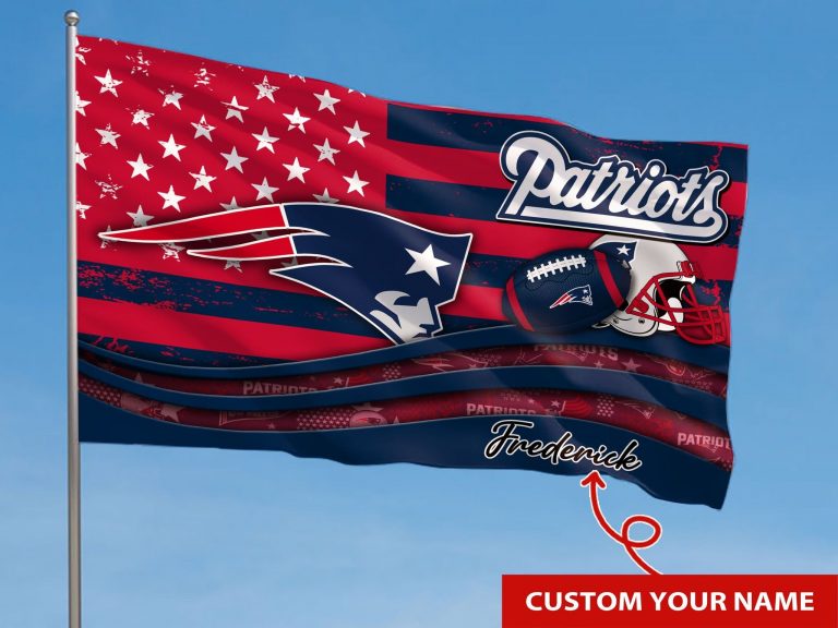 BEST New England Patriots Custom Personalized NFL Flag (2) BEST New England Patriots custom Personalized NFL flag 2