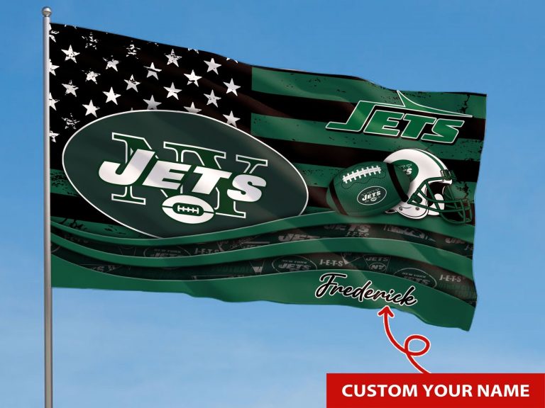 BEST New York Jets custom Personalized NFL flag 2