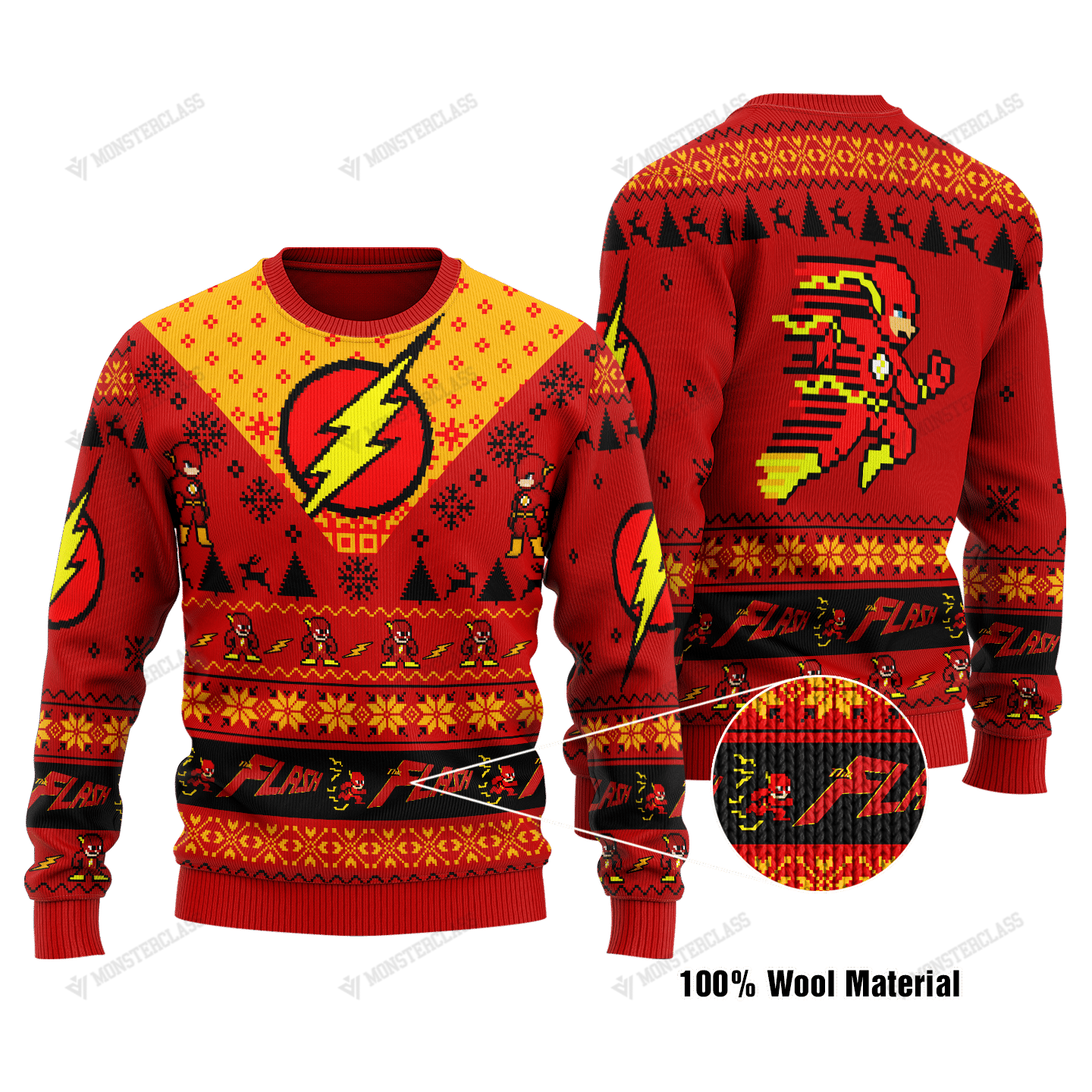 BEST The Flash Christmas DC Comic sweater, sweatshirt 3 BEST The Flash Christmas DC Comic sweater sweatshirt 1
