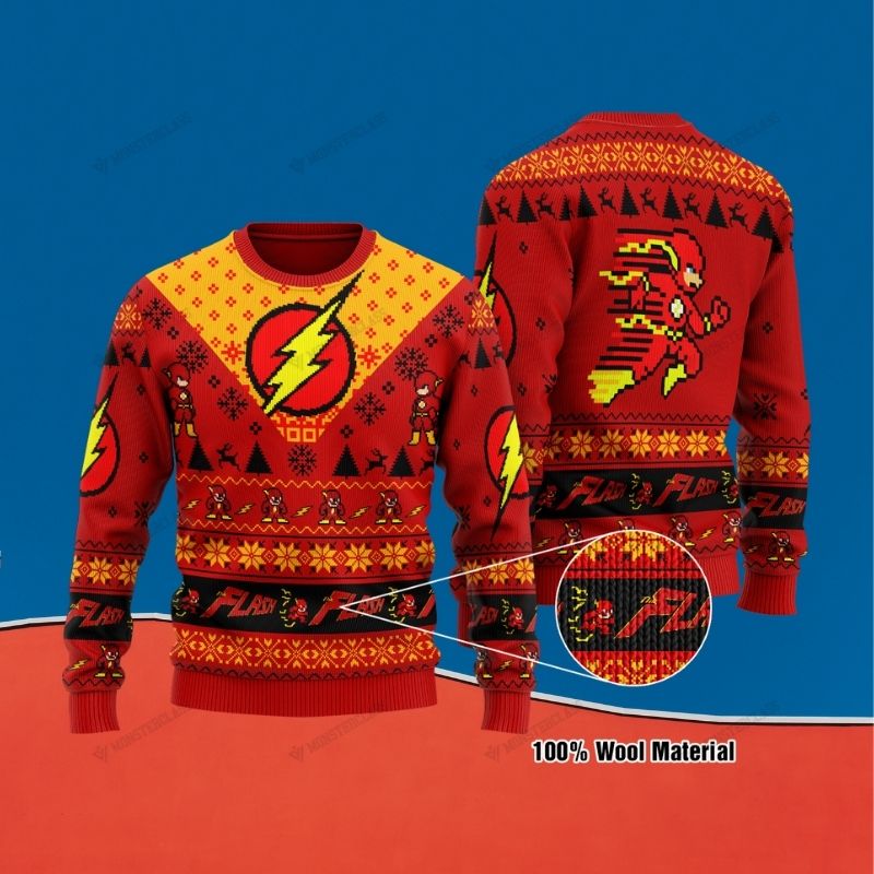 BEST The Flash Christmas DC Comic sweater, sweatshirt 4 BEST The Flash Christmas DC Comic sweater sweatshirt 2