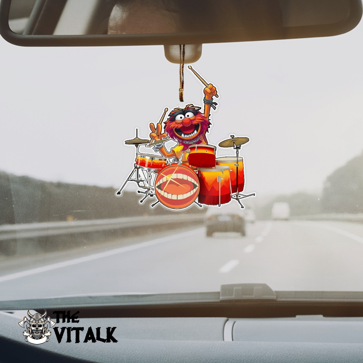 BEST drums Animal the Muppet ornament 1 BEST drums Animal the Muppet ornament 3