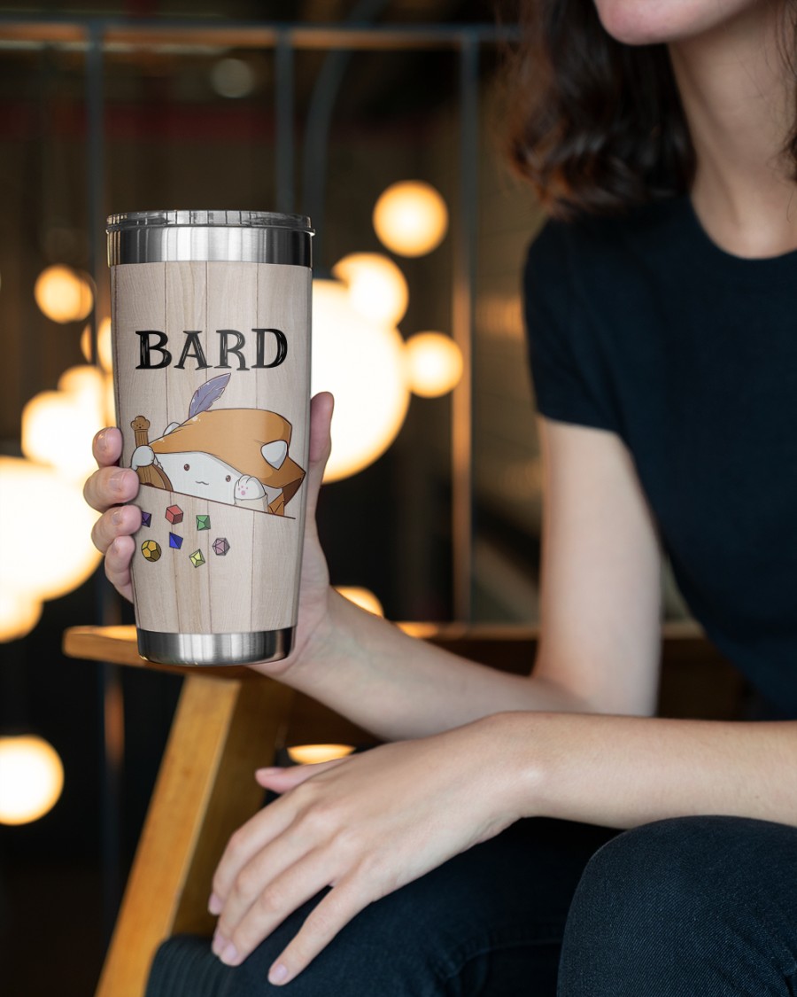 Bard Everything is better with a soundtrack Dungeons and Dragons tumbler 4