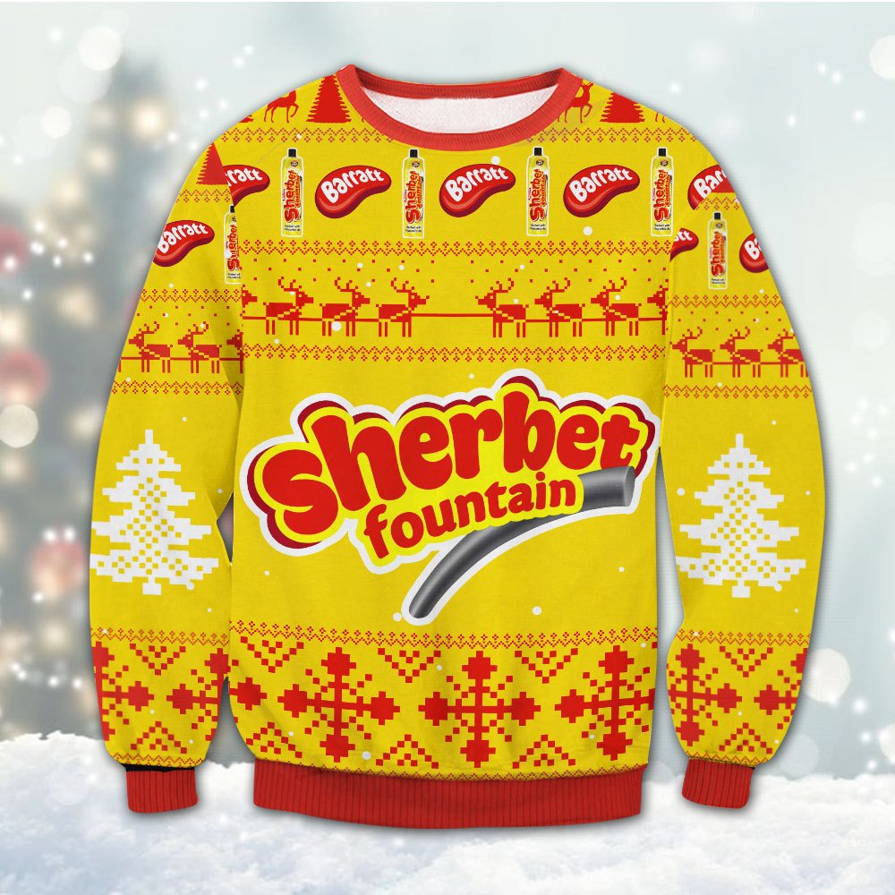 Barratt Sherbet Fountain Christmas Sweater