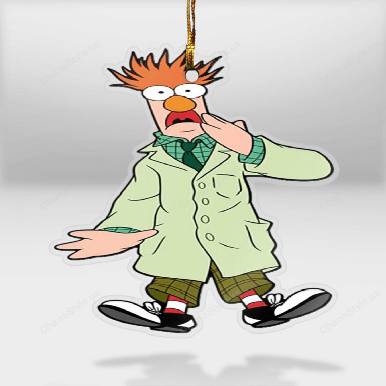 Beaker The Muppet hanging ornament