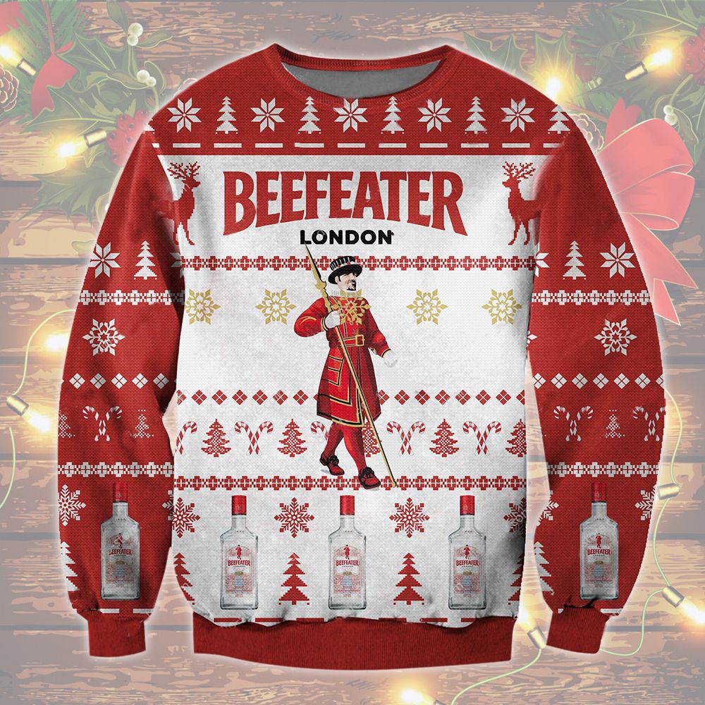 LIMITED Beefeater London dry gin sweatshirt sweater 1