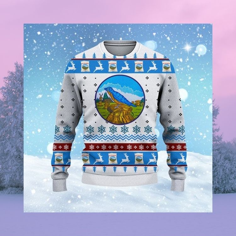 Blue Bird Flour Christmas Sweater 2 Blue Bird Flour Christmas Sweater word3
