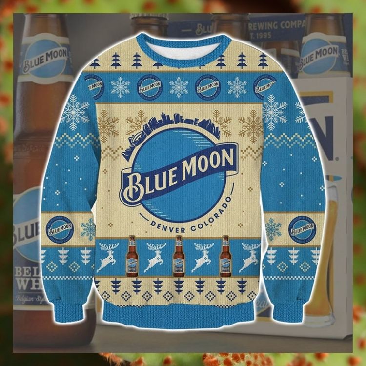 Blue Moon Denver Colorado Deer Christmas sweater 2 Blue Moon Denver Colorado Deer Christmas sweater 2