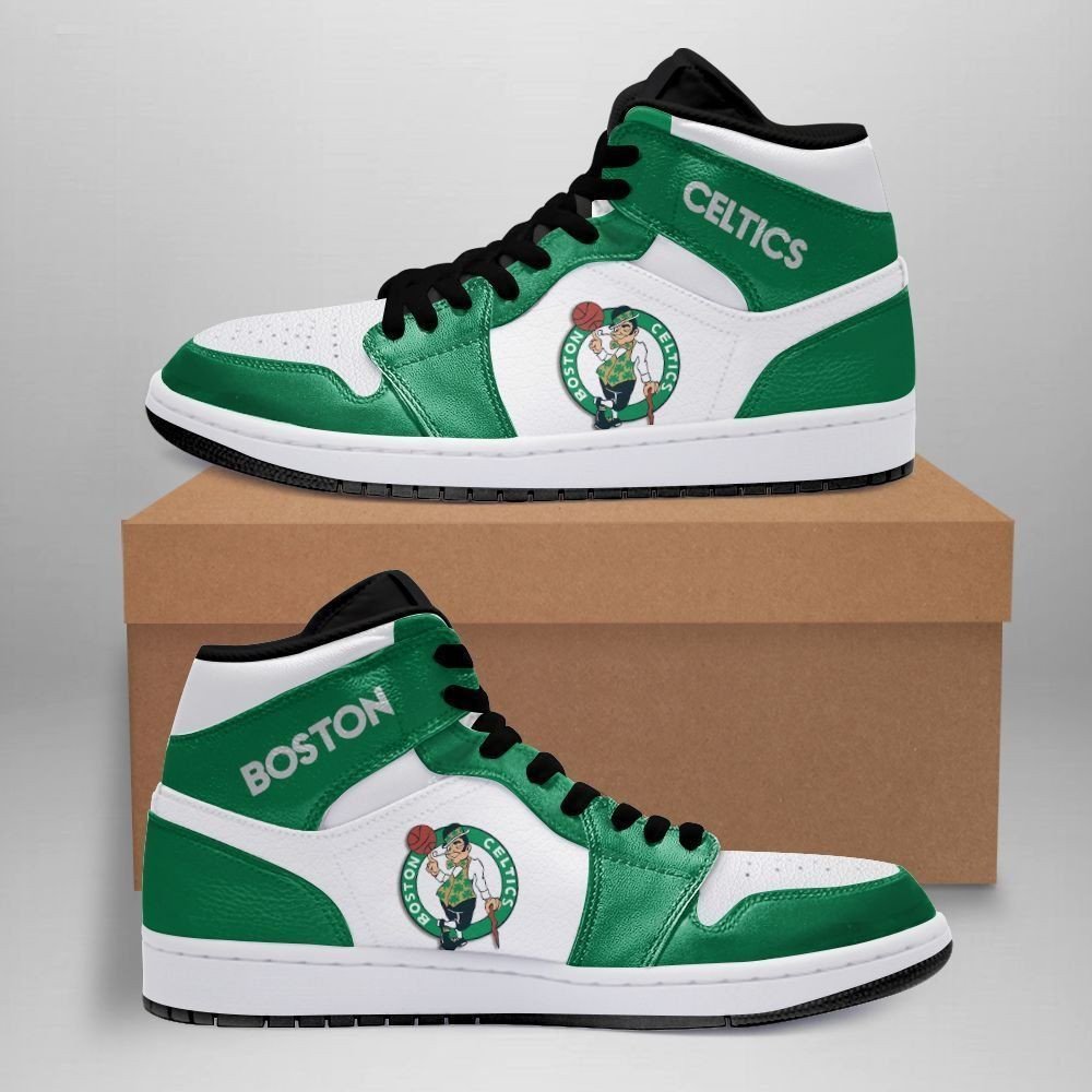 Boston Celtics Air Jordan high top shoes 3