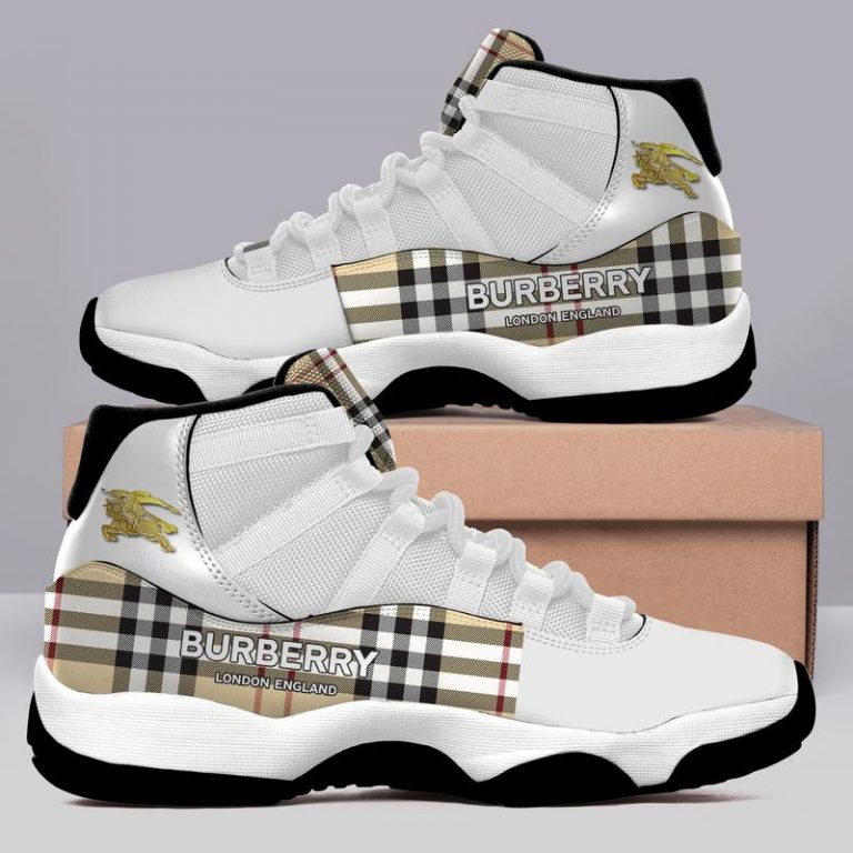 Burberry Air Jordan 11 Sneaker shoes