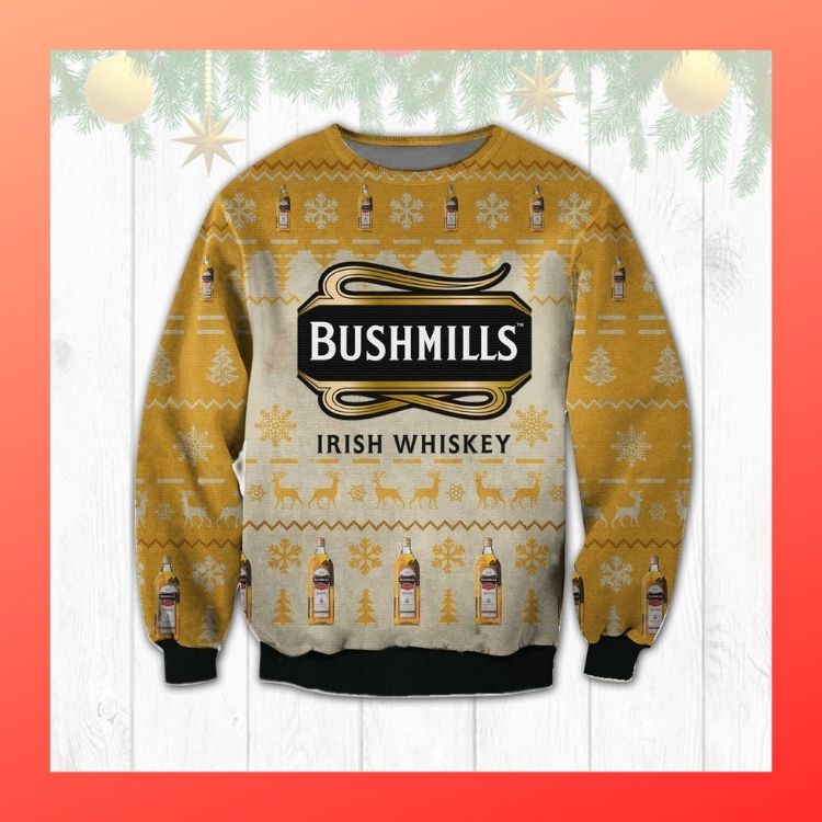 Bushmills Irish Whiskey Ugly Christmas Sweater 21 Bushmills Irish Whiskey Ugly Christmas Sweater word2