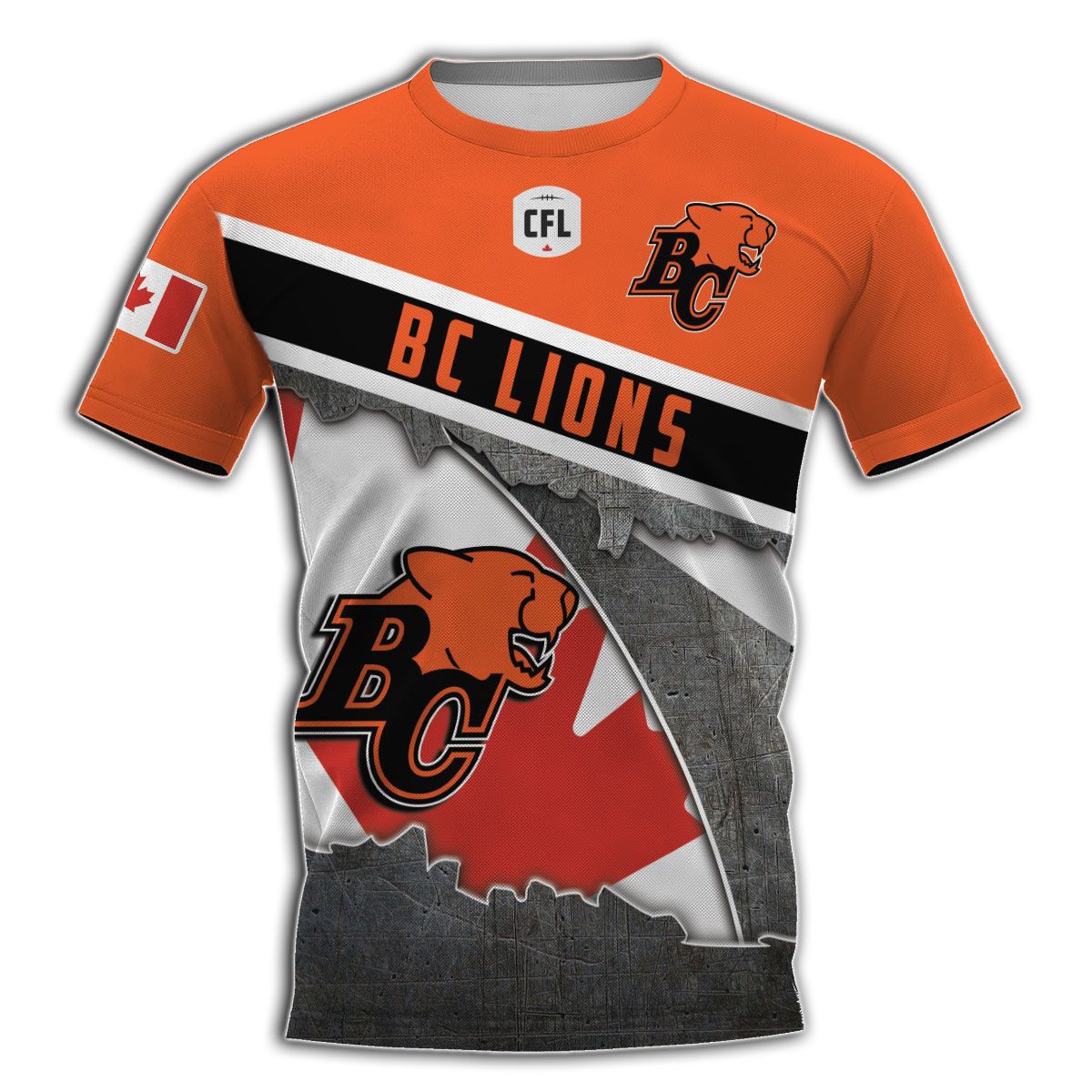 CFL BC Lions Football Club 3d shirt, hoodie 2 CFL BC Lions Football Club 3d shirt, hoodie word2