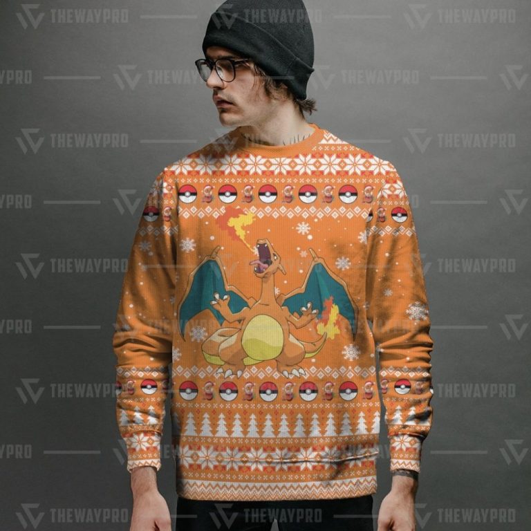 Charizard Pokemon sweater 1