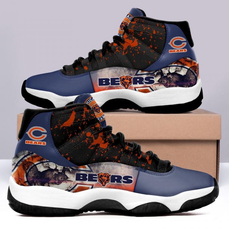 Chicago Bears Air Jordan 11 Sneaker shoes