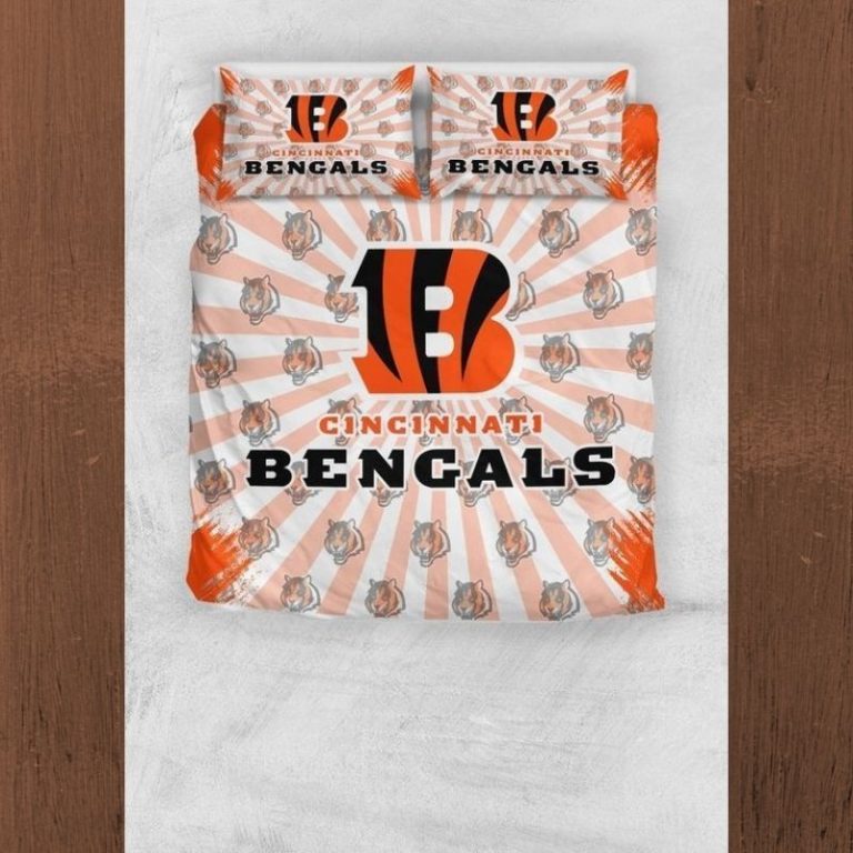 Cincinnati Bengals quilt bedding set 2