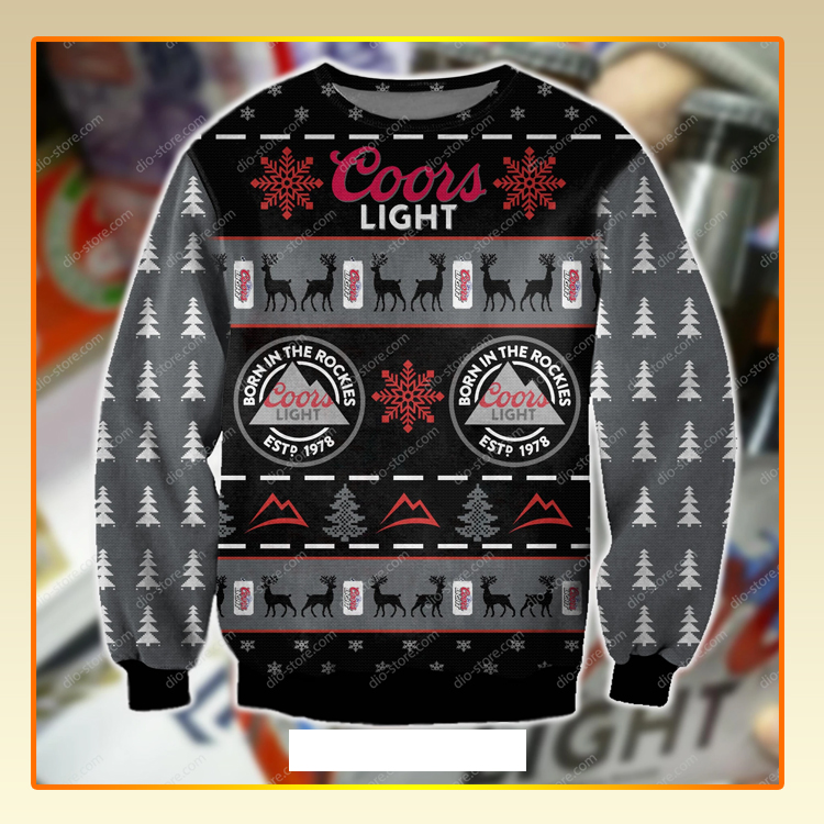 Coors Light Beer Ugly Christmas Sweater 18 Coors Light Beer Ugly Christmas Sweater word3