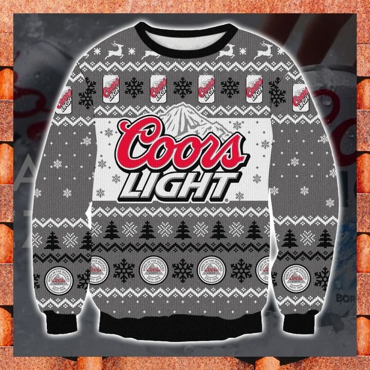 Coors Light Deer Christmas Sweater 2 Coors Light Deer Christmas Sweater 2