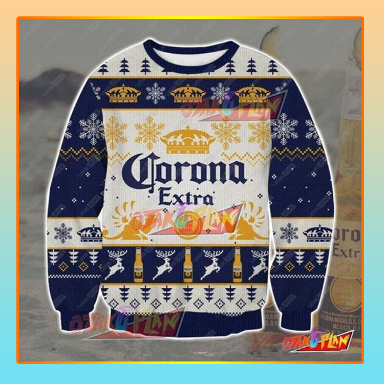Corona Extra Beer Christmas Ugly Sweater 21 Corona Extra Beer Christmas Ugly Sweater word1