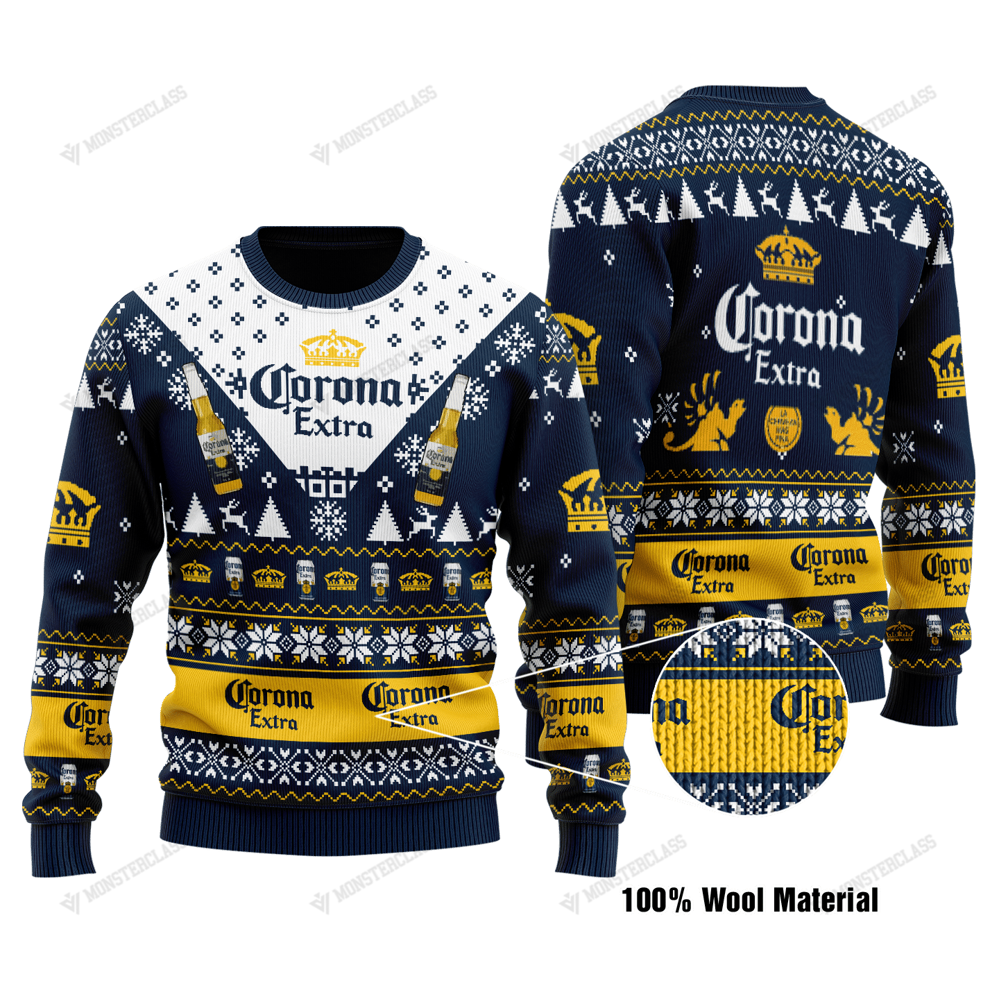 Corona Extra beer Christmas Sweater