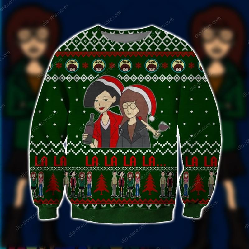 Daria La La La christmas sweater 1