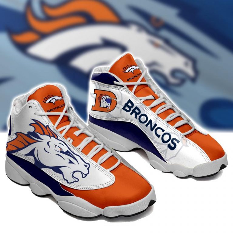 Denver Broncos form Air Jordan 11 Sneaker shoes