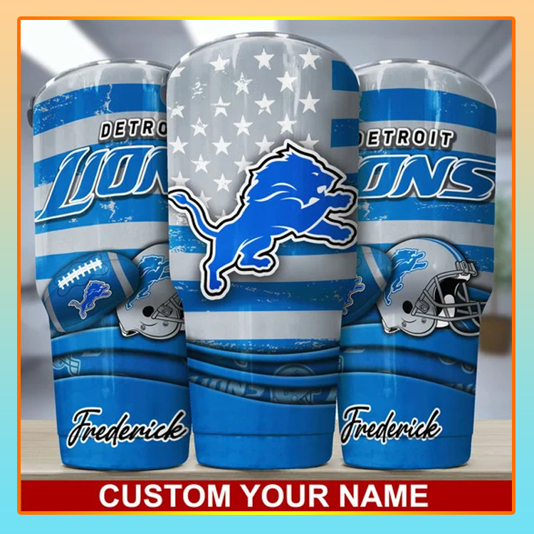 Detroit Lions Custom Name Tumbler 3 Detroit Lions Custom Name Tumbler3