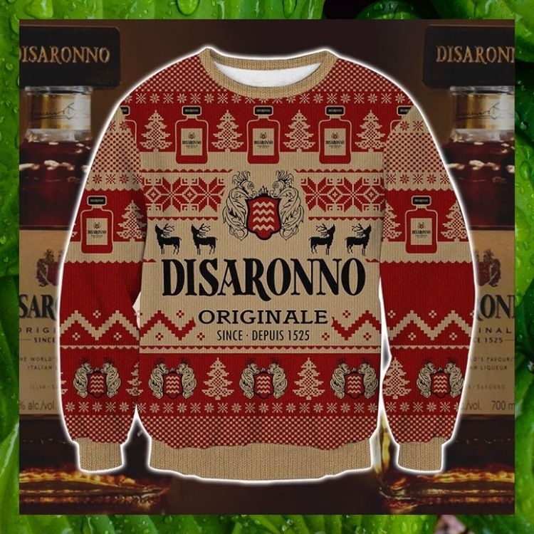 Disaronno Originale Since Depuis 1525 Deer Christmas sweater 2