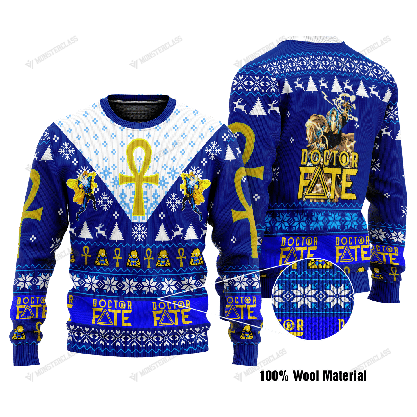 Doctor Fate DC Comics Christmas Sweater