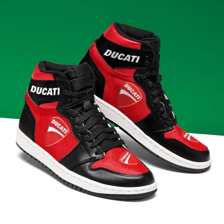 Ducati Air Jordan high top sneaker 1
