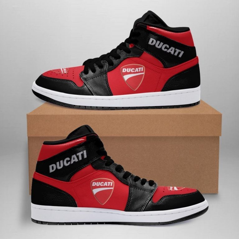 Ducati Air Jordan high top sneaker 4