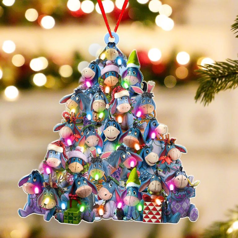 Eeyore Donkey Christmas tree hanging ornament