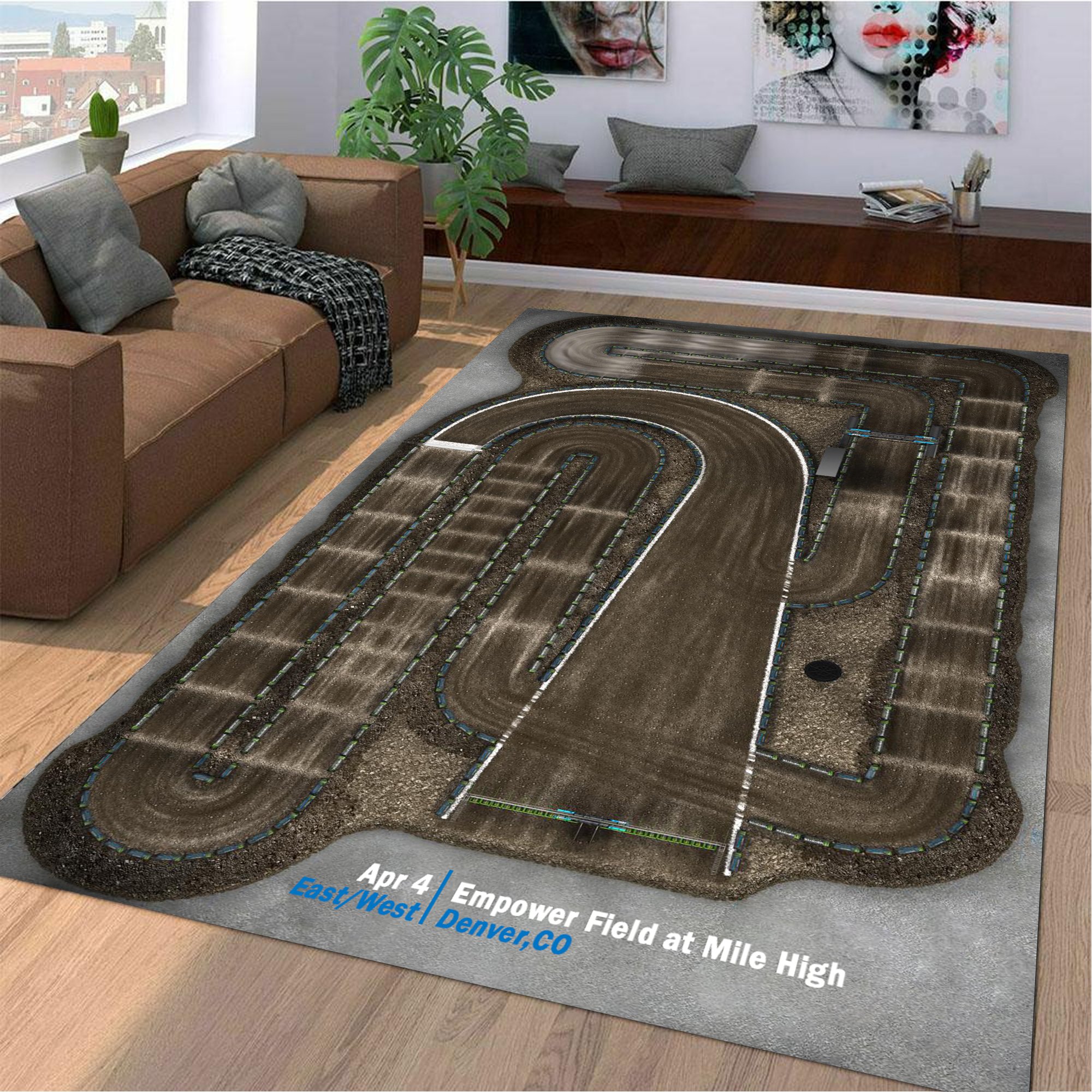 Empower Field at Mile High Stadium rug 5 Empower Field at Mile High Stadium rug 1
