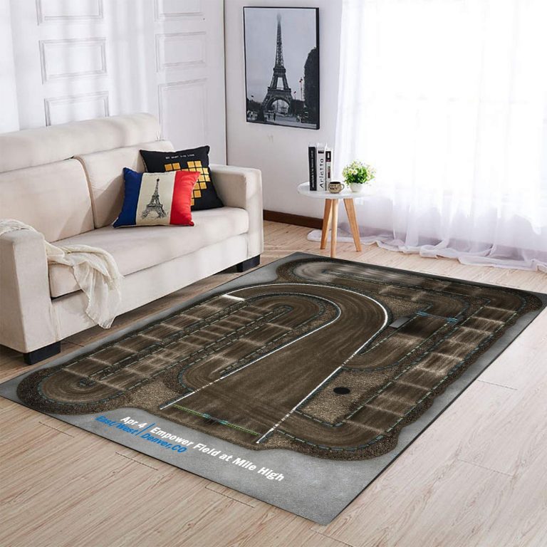 Empower Field At Mile High Stadium Rug (3) Empower Field at Mile High Stadium rug 3