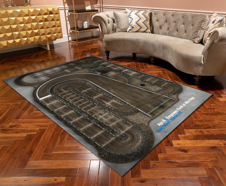 Empower Field At Mile High Stadium Rug (4) Empower Field at Mile High Stadium rug 4