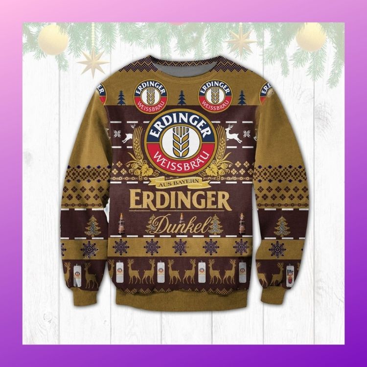 Erdinger Weissbier Ugly Christmas Sweater 2 Erdinger Weissbier Ugly Christmas Sweater word2