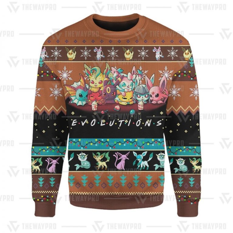 Evolutions Friends TV Pokemon sweater 2