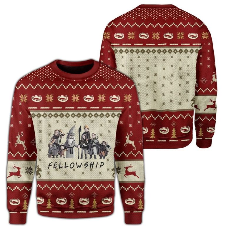 Fellowship Of The Ring Christmas Sweater